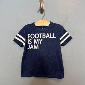 CHASER football is my jam graphic tee size 3 kids